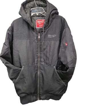 Milwaukee Black Work Hooded Jacket - Mens XL